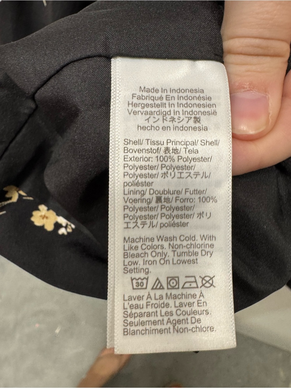 J.Crew Printed Ruffleneck Shift Dress - Picture 5 of 8